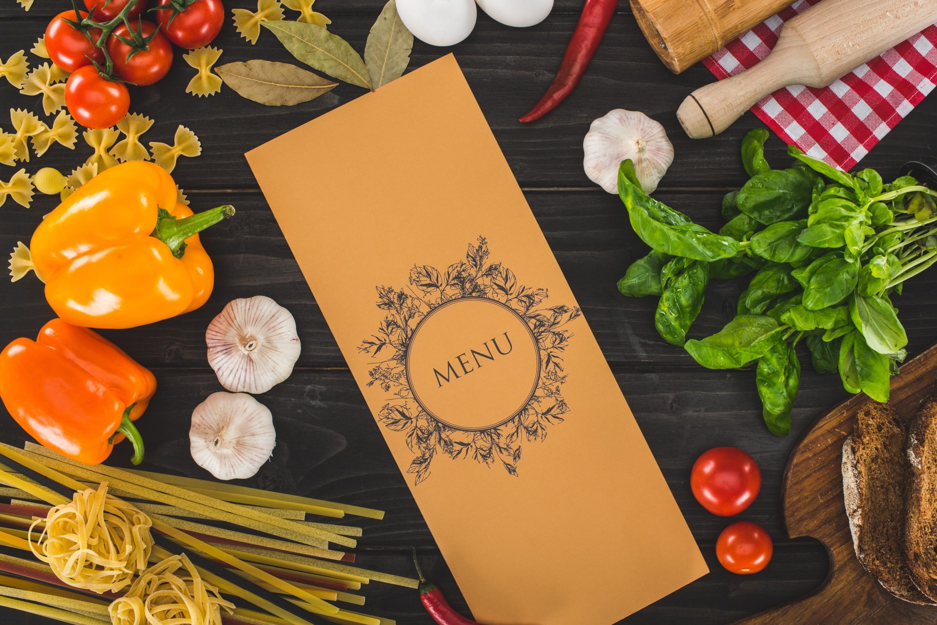 top-view-of-restaurant-menu-and-raw-ingredients-on-2023-11-27-05-37-24-utc